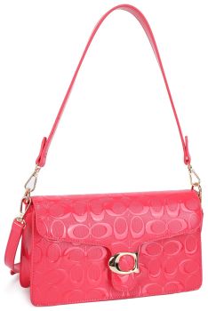 ZM-20723A FU PATENT CROSSBODY BAG