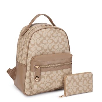 ZM-31488 SET TP/TP BACKPACK WITH WALLET