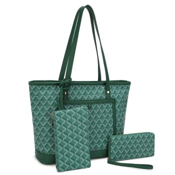 ZS-31448 GN DESIGNER MONO GLAM 3PC SETS