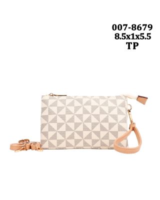 007-8679 TP MONOGRAM CRUCH BAG