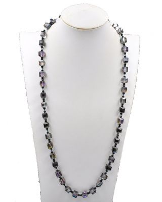 21450BK 30" CRYSTAL NEAKLACE