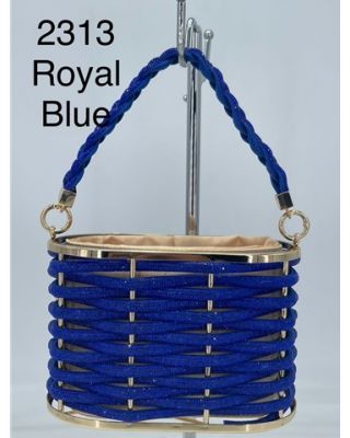 2313 BL BUCKET EVENNING BAG