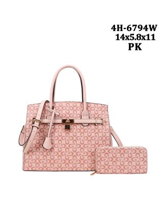 4H-6794W PK DESIGNER BAG WITH WALLET