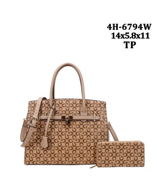 4H-6794W TP DESIGNER BAG WITH WALLET