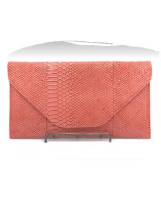 7010SNK2 OR SNAKE SKIN CLUCH BAG