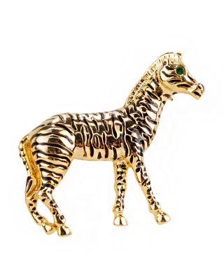 ZEBRA_GD BROOCH