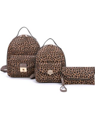 LEO21040-T3 ST 2 BACKPACK WITH 1 WALLWTS