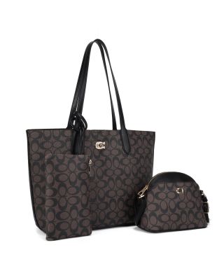 ZW-31550 BK/CF MONOGLAM 3PC SETS