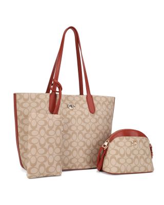 ZW-31550 BRD/TP MONOGLAM 3PC SETS