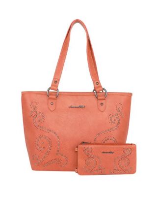 ABT-G1006W OR American Bling Concealed Carry Tote and Wallet Set