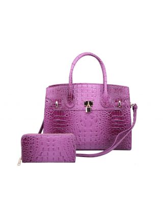 AC1096W PP CROCO WITH WALLET