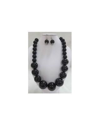 AK602 BLK PEARL SETS