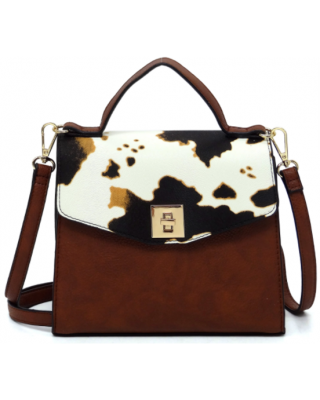 AS2771 BR/CW COLOR MIX CROSBODY BAG