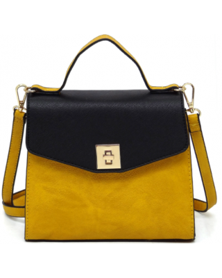AS2771 MS/BK COLOR MIX CROSBODY BAG