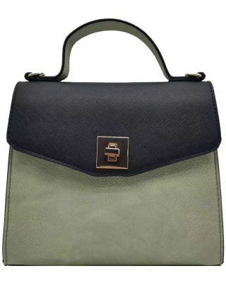 AS2771 SG/BK COLOR MIX CROSBODY BAG