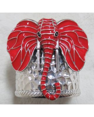 BG3852RD ELEEPHANT BANGLE