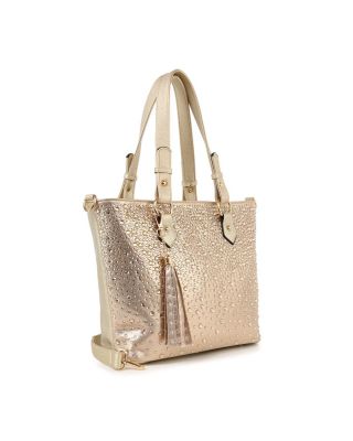 BHD-1396 GD BLING STONE SHOPPING BAG