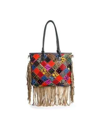 BXDX-0063MT FRIRGE MUTI PATCH LEATHER