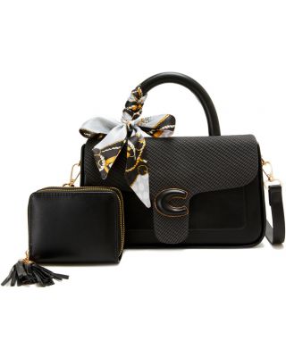 PU902-M2 OWT DESIGNER BAG WITH WALLET