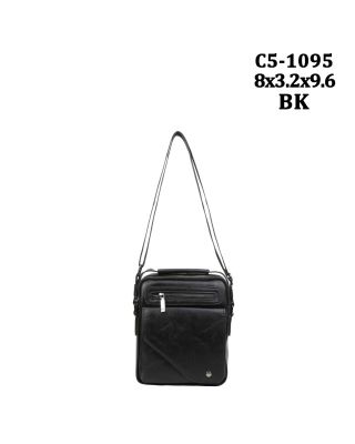 C5-1095 BLK TRAVEL MESSINGER BAG