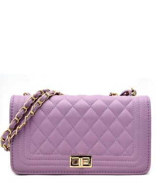 CA8082-LV  CROSSBODY QUILT BAG
