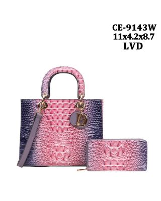 CE-9143W LVD RAINBOW CROCO WITH WALLET