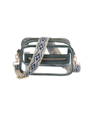 CQF026-Z DM CLEAR CROSSBODY BAG
