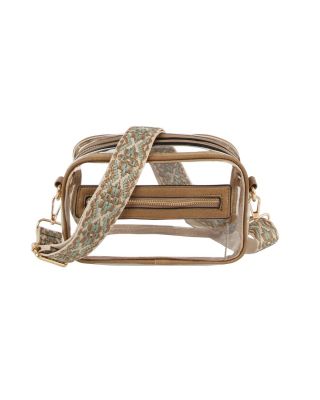 CQF026-Z MC CLEAR CROSSBODY BAG