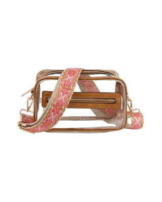 CQF026-Z TN CLEAR CROSSBODY BAG