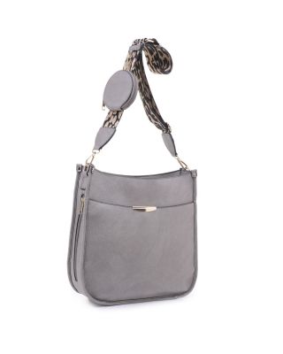 DS97160L2 GY GUITOR STRIPE WITH COIN PURSE