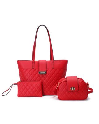 EL1750 RD QUILT 3PC SETS