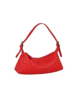 EWB162 RD WOVEN CROSS BODY BAG