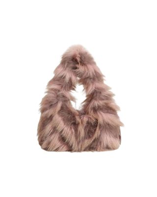EWB171-M1 PK CROSS BODY FUR BAG