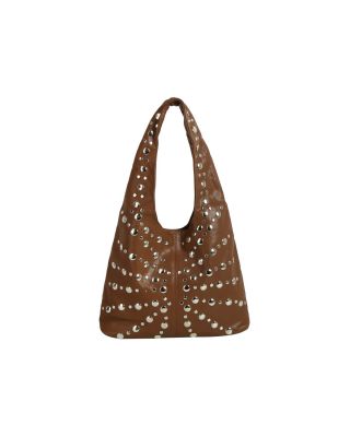EWB184BR HOBO STUD BAG