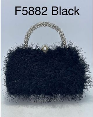 F5882 BK EVENNING BAG