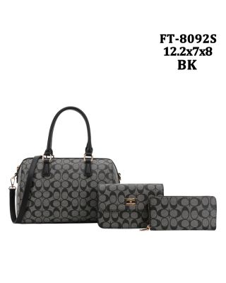 FT-8092S BK MONO GLAM 3PC SET