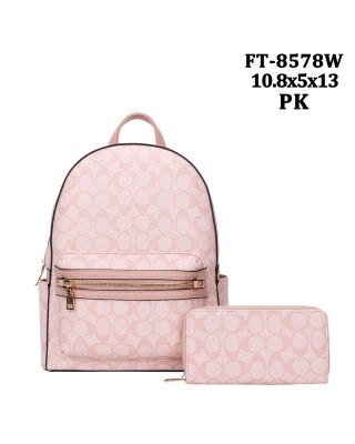 FT-8578W TP DESINER BAGPACK WITH WALLET