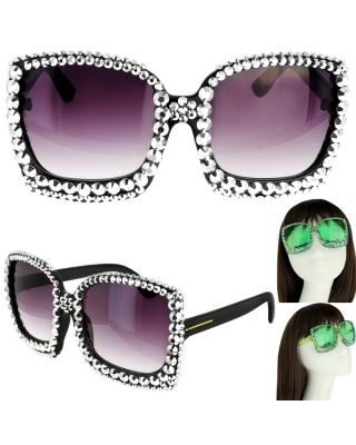 GLY11437 BKS STONE SUNGLASSES