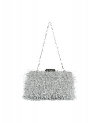 GMS-0077 GY EVENING CROSS BODY BAG