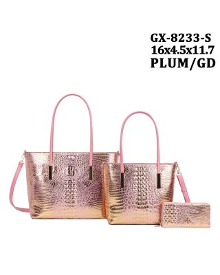GX-8233S PLM/GD DESIGNER 2 HANDBAG AND WALLET