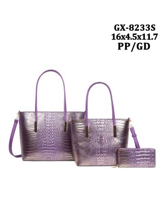 GX-8233S PP/gd DESIGNER 2 HANDBAG AND WALLET