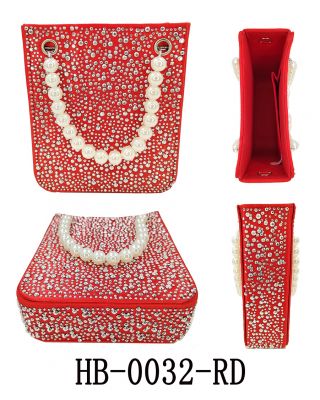 HB-0032 RD STONE EVENNING BAG 