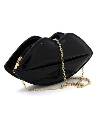 HD1800 BK HEART CROSS BODY BAG