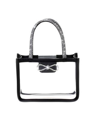 HD3936 BK CLEAR EVENING BAG