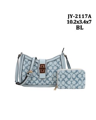 JY-2117ABL CROSS BODY BAG WITH WALLET