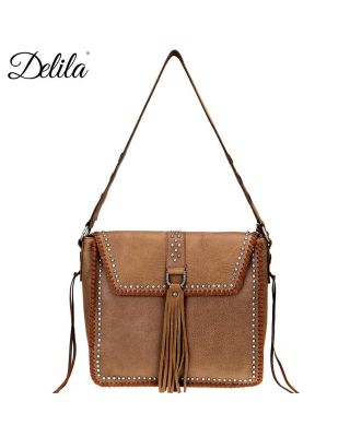 LEA-6043 CF Delila 100% Genuine Leather Collection Hobo