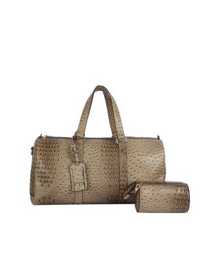 LF128 -ST 2-in-1 Duffle & Makeup Pouch Set