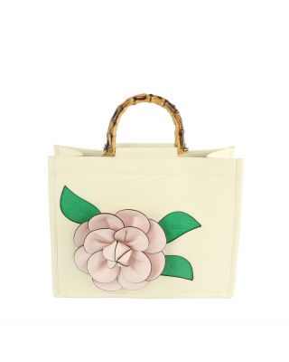 LHU461 PK FLOWER SHOPPING BAG