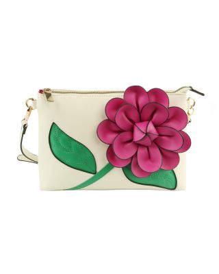 LHU466 FU CLUCH FLOWER BAG