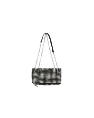 LP092-Z JTDM DENIM BLING CROSBODY BAG